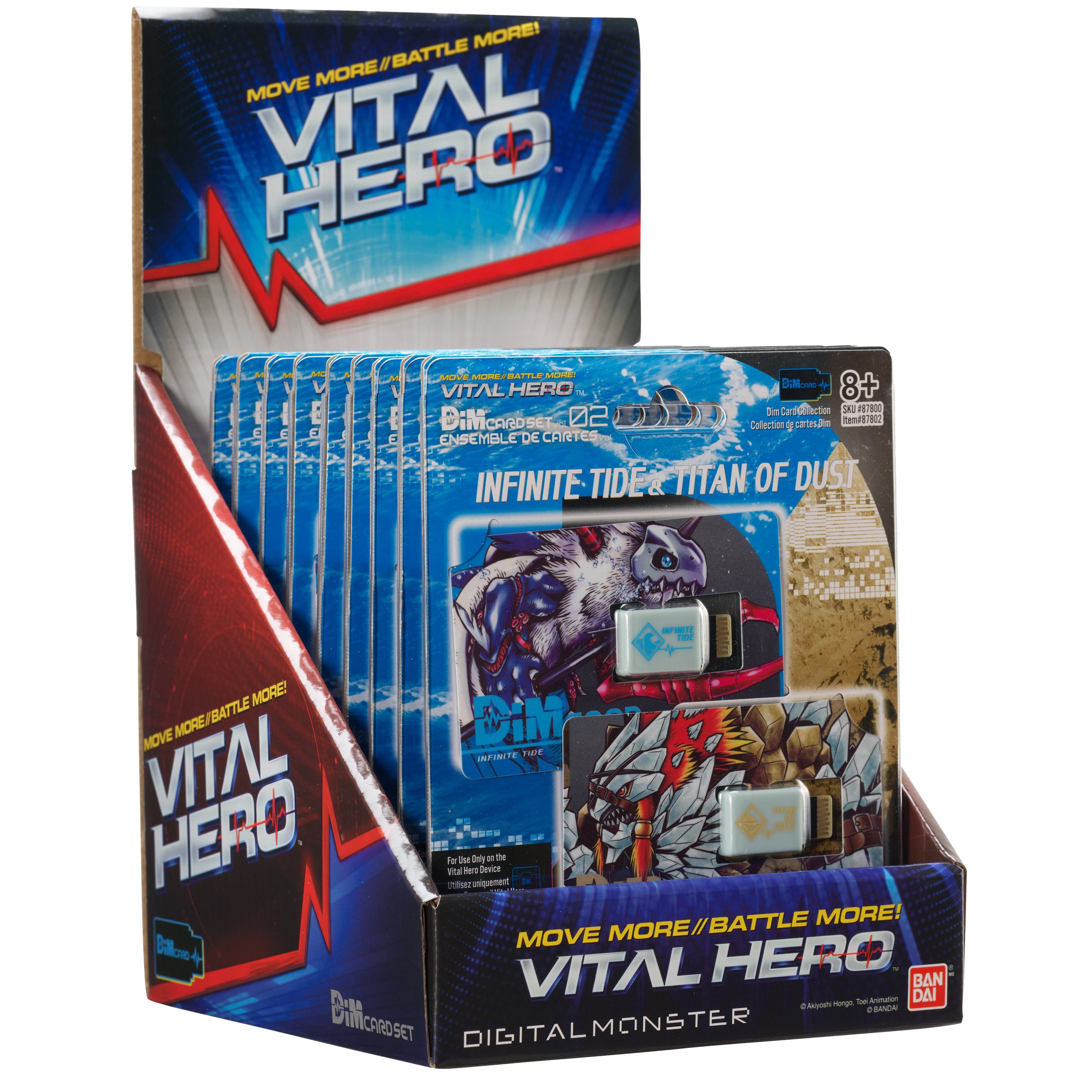 Vital Hero DIM Card Double Pack: Infinite Tide & Titan of Dust
