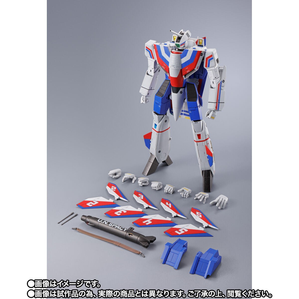 Macross DX Chogokin High - Quality Collectible VF - 1A Valkyrie Angel Birds Model