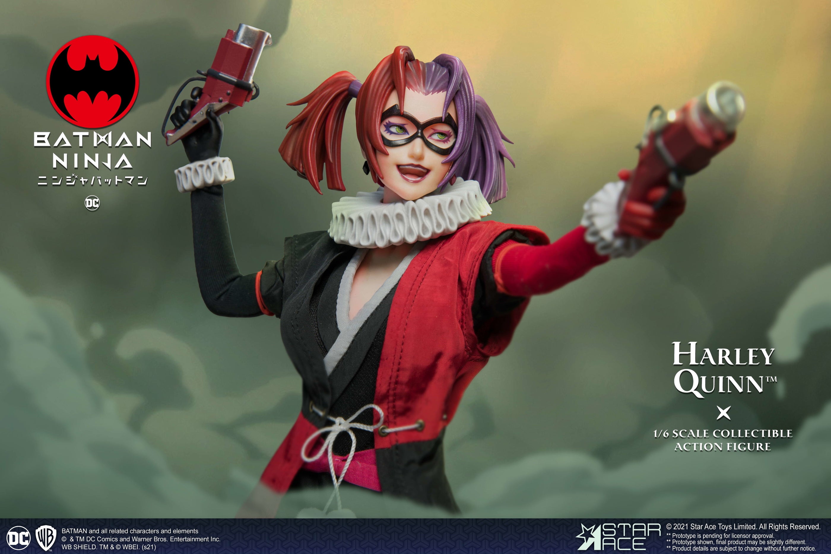 1/6 Scale Collectible Batman Ninja Harley Quinn Action Figure