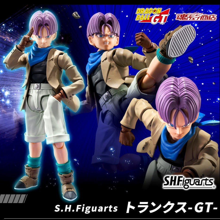 SH Figuarts High - Quality GT Trunks Action Figure