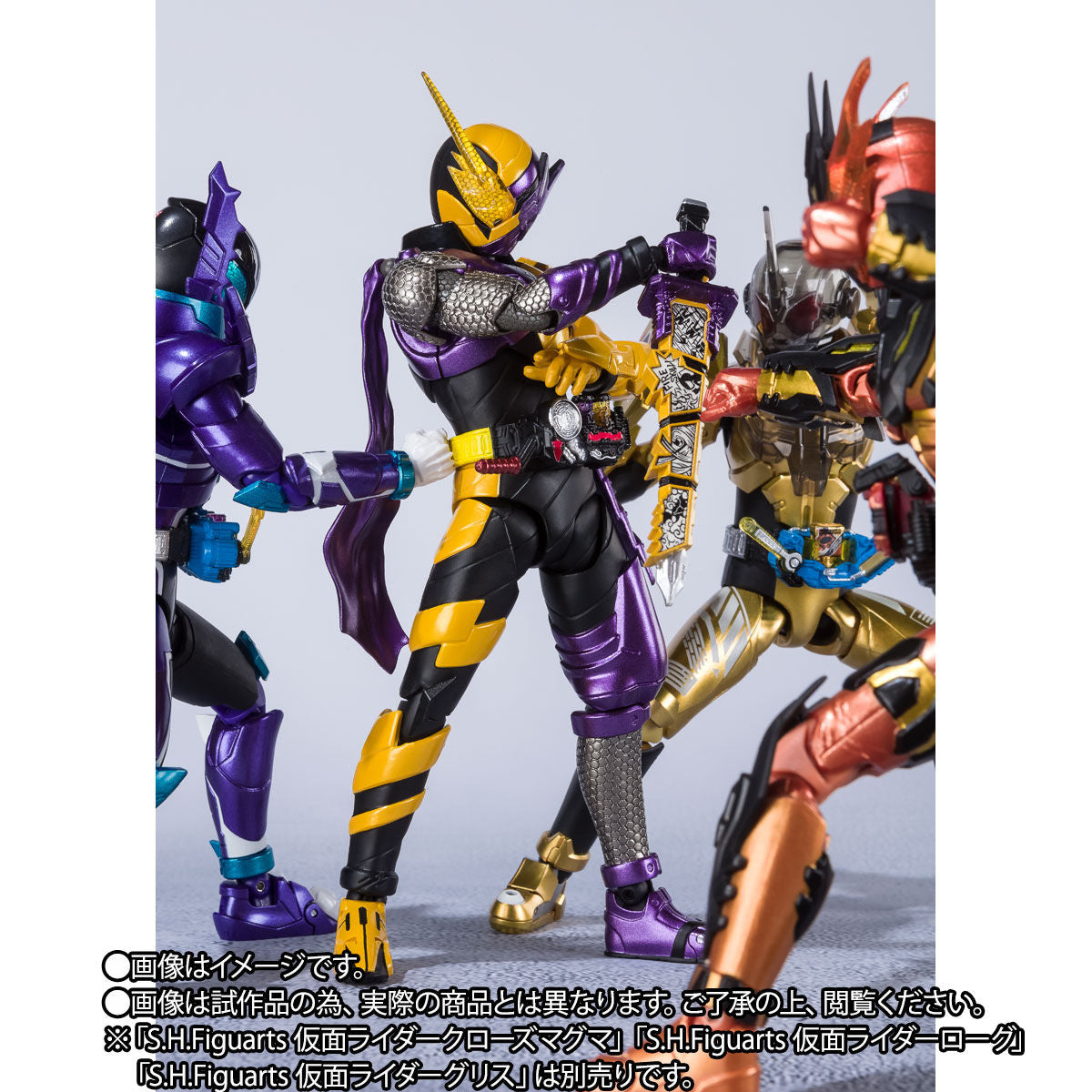 SH Figuarts Kamen Rider Build Ninja Comic Version Action Figure