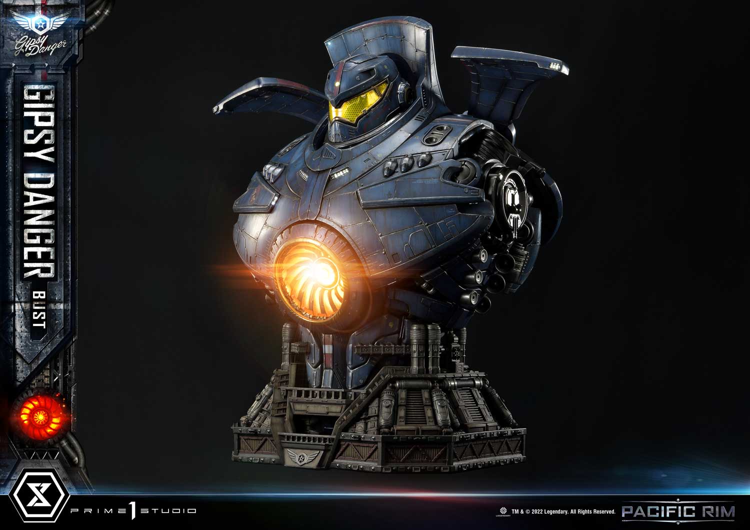 Pacific Rim Gipsy Danger Life - Size Bust Collectible Model