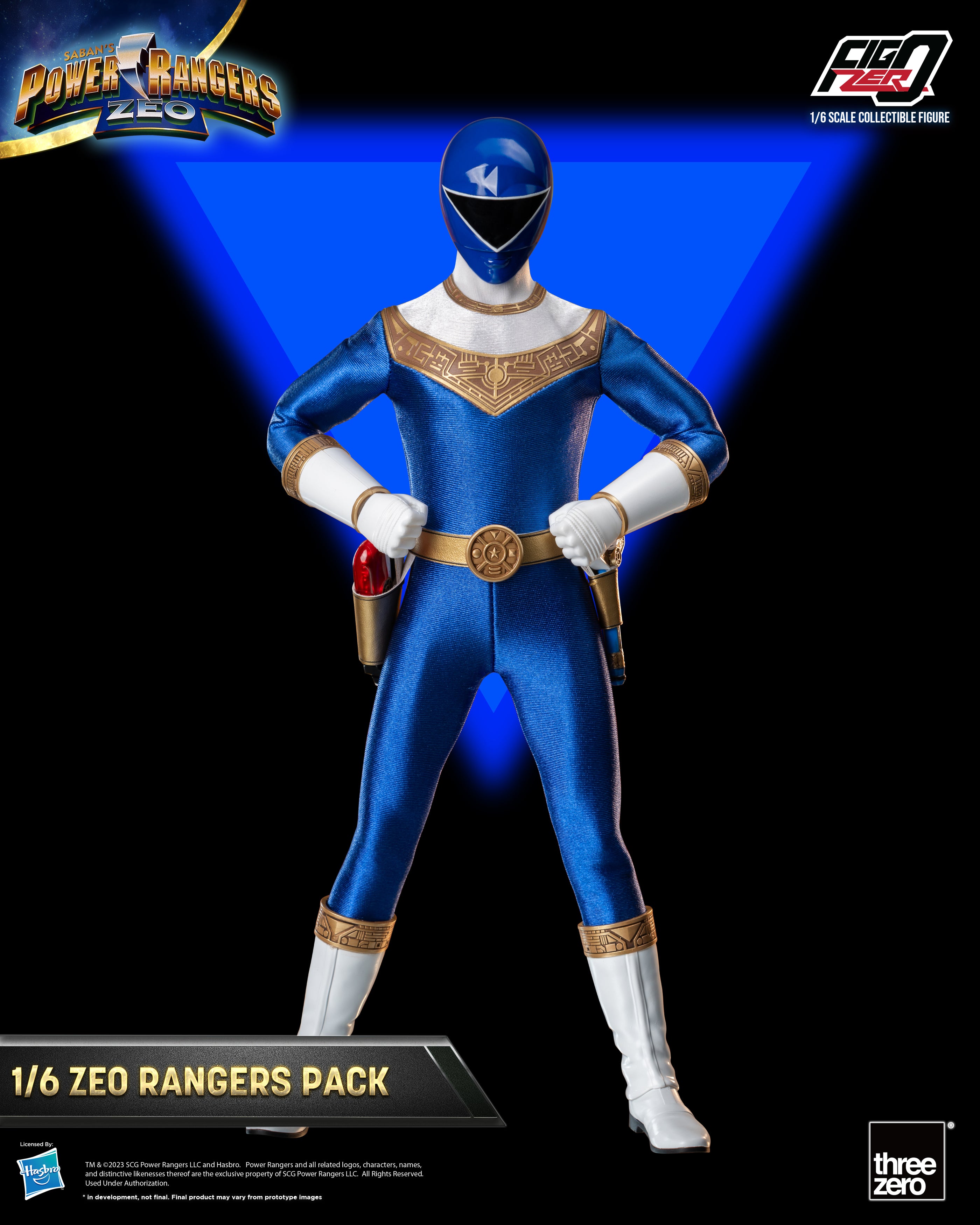 Pre - order FigZero 1/6 Power Rangers Zeo Action Figure Box Set