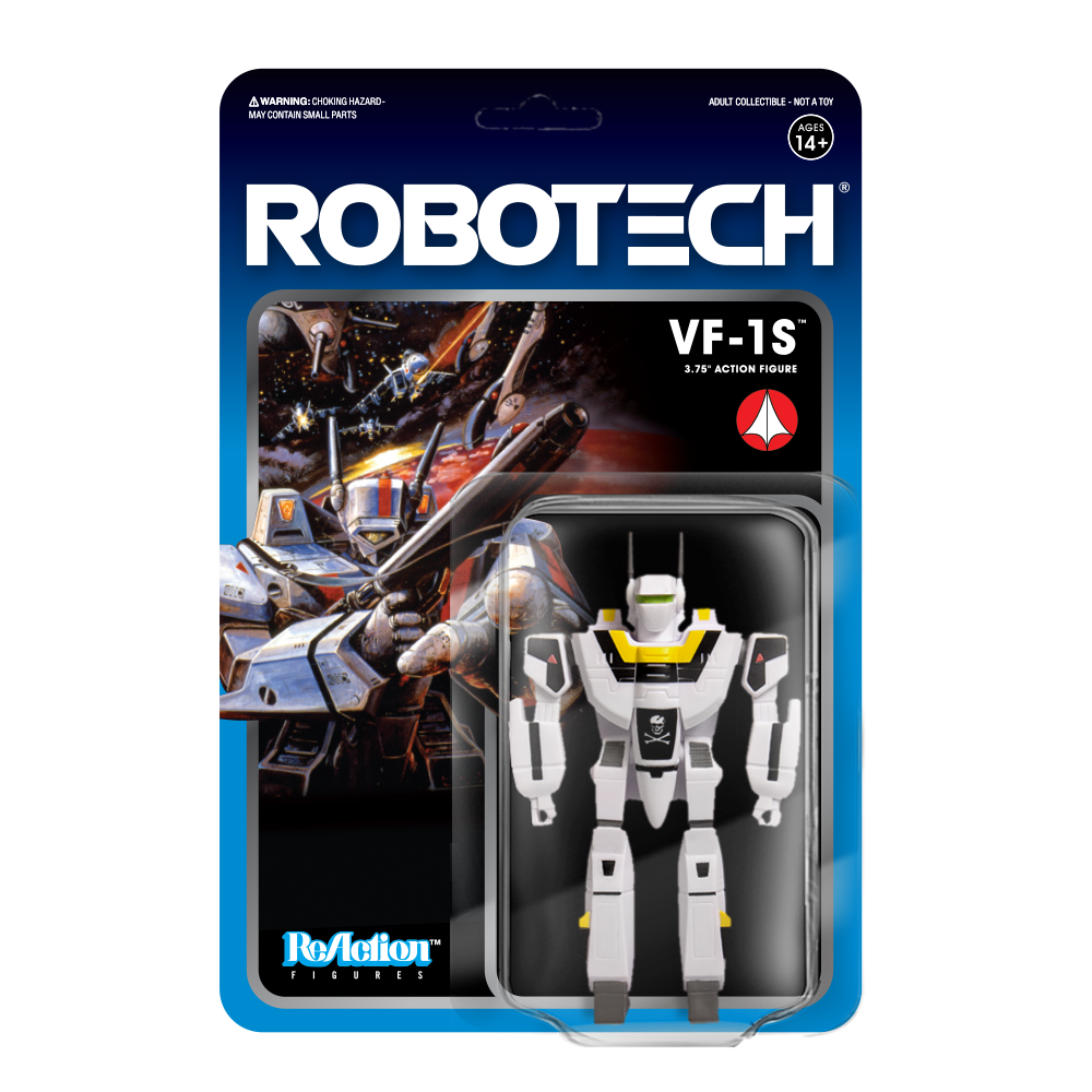 Robotech Collectible ReAction Figure of Valkyrie VF - 1S