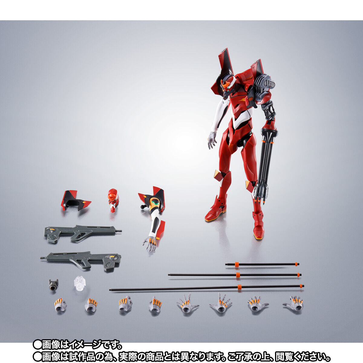 High - Quality Evangelion Robot Damashii (SIDE EVA) Kai Unit 2 Beta Action Figure