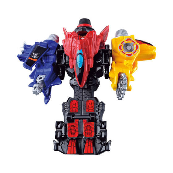 Lupinranger and Lupinkaiser Collectible Gashapon Mecha Toy Set
