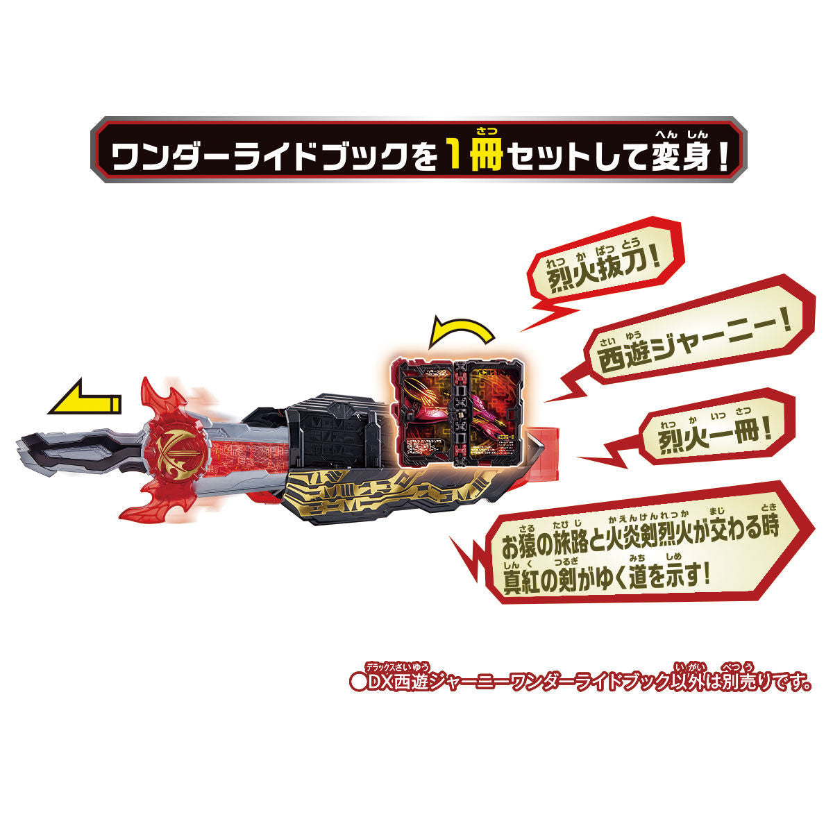 DX Saiyuu Journey Wonder Ride Book - An Exciting Collectible Toy
