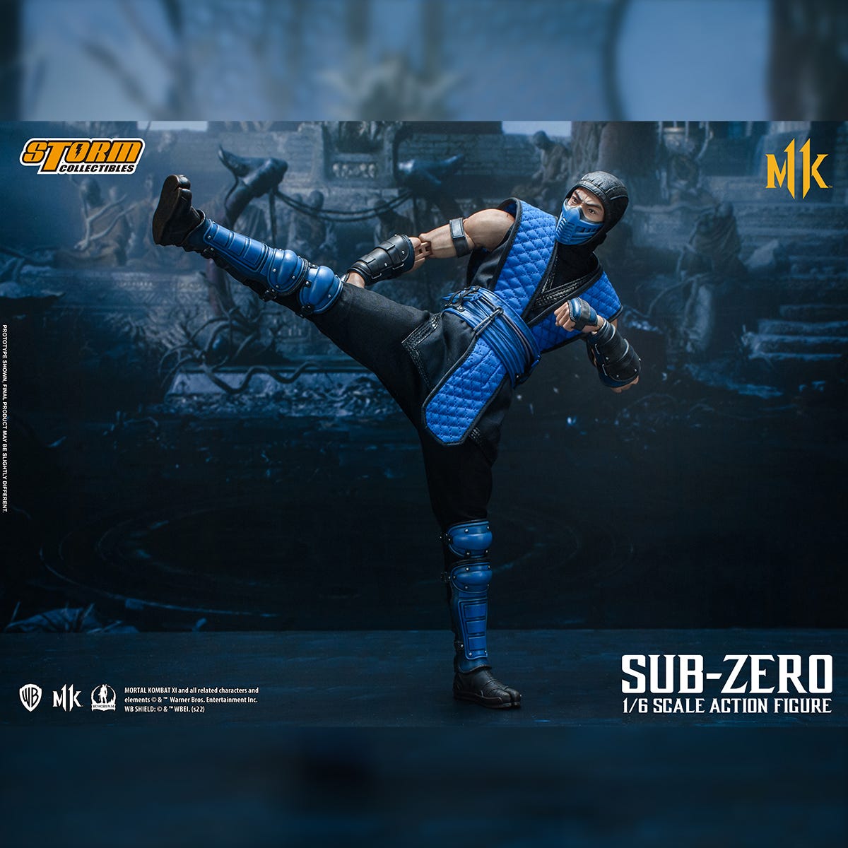 1/6 Scale KLASSIC Sub-Zero Action Figure from Mortal Kombat 11 by Storm Collectibles