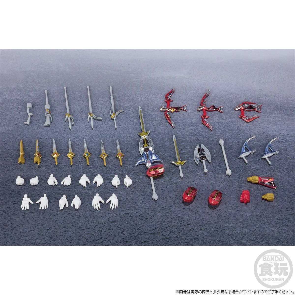 SHODO SUPER Gaoranger Action Figures Set