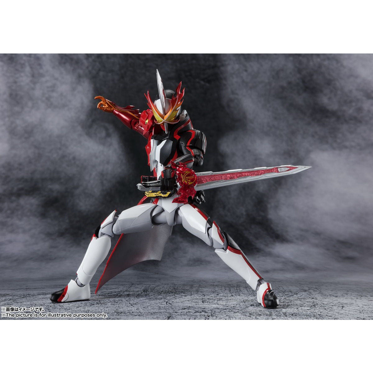 SH Figuarts Kamen Rider Saber Brave Dragon with Sword and Optional Hands