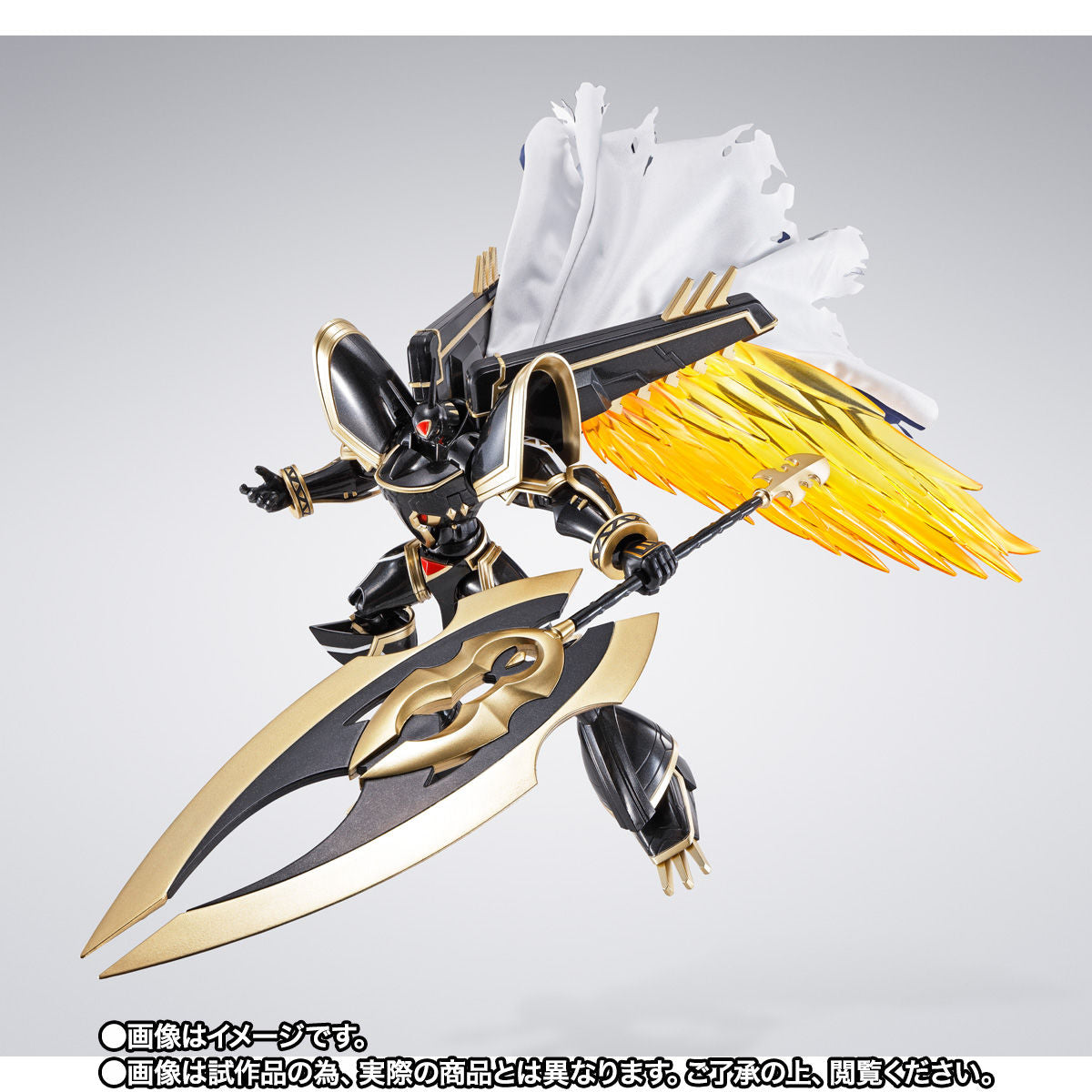 SH Figuarts High - Quality Premium Color Version Action Figure of Alphamon Ouryuken