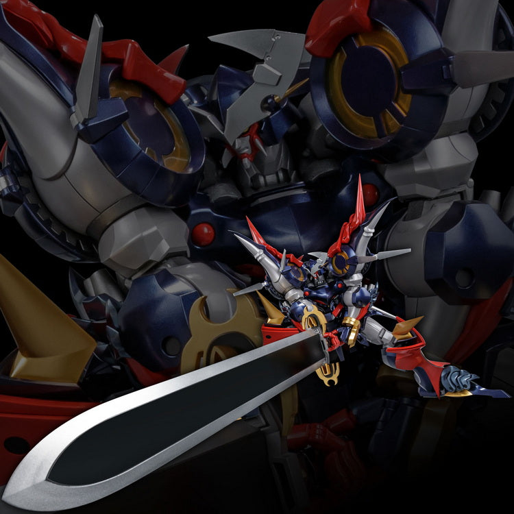 Flame Toys' Kuro Kara Kuri Diecast ABS Super Robot Wars Dygenguar Figure