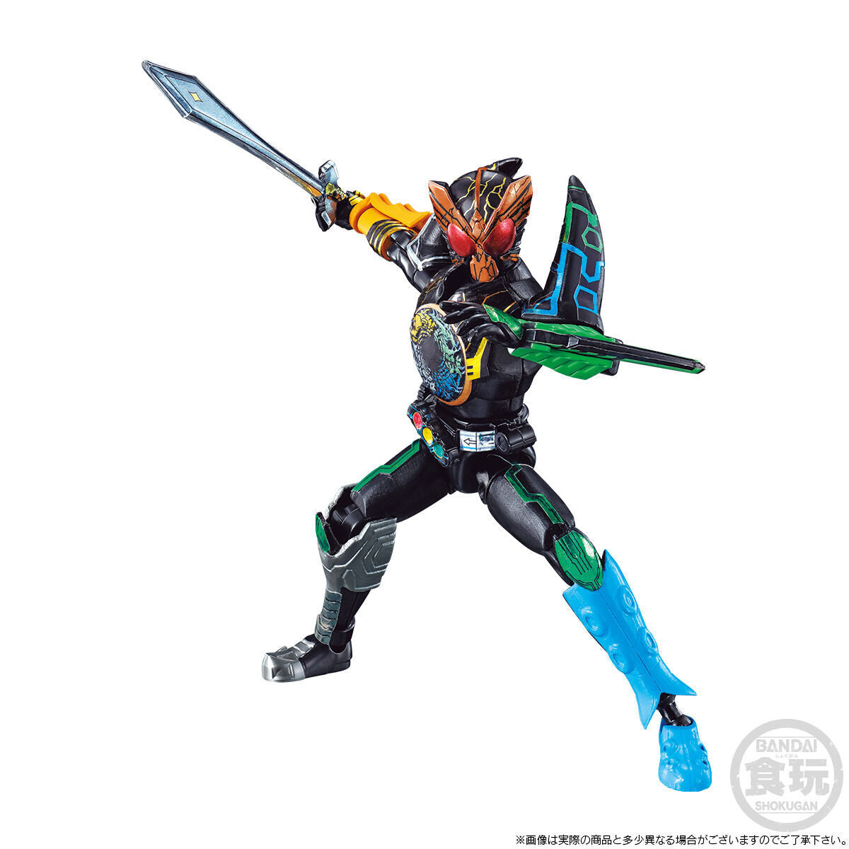 SODO Kamen Rider OOO Core Medal Resurrection Set 02 with Birth X & Ancient Figures