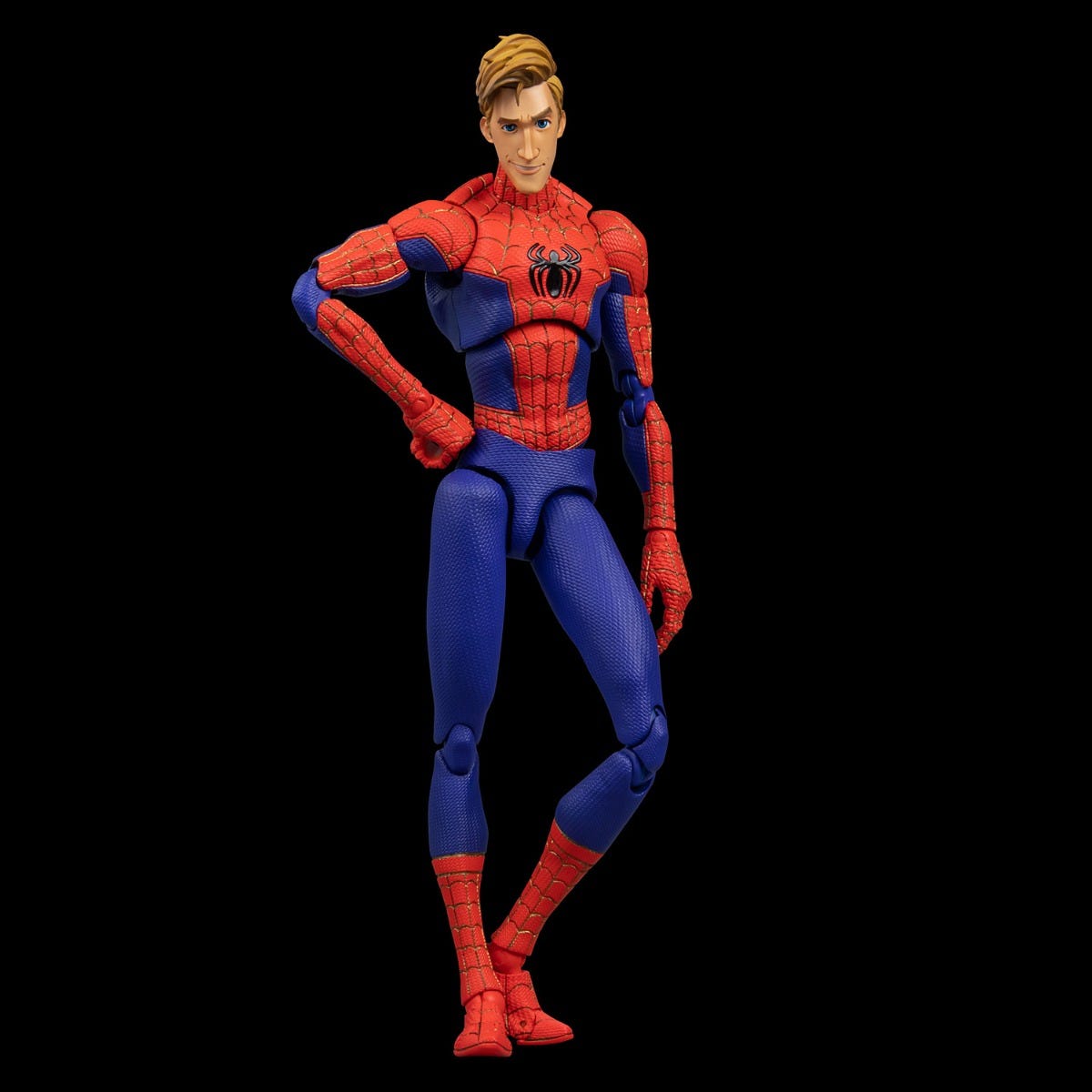 SV-Action Collectible Figure of Spider-Man Peter B Parker from Spider-Man: Into the Spider-Verse