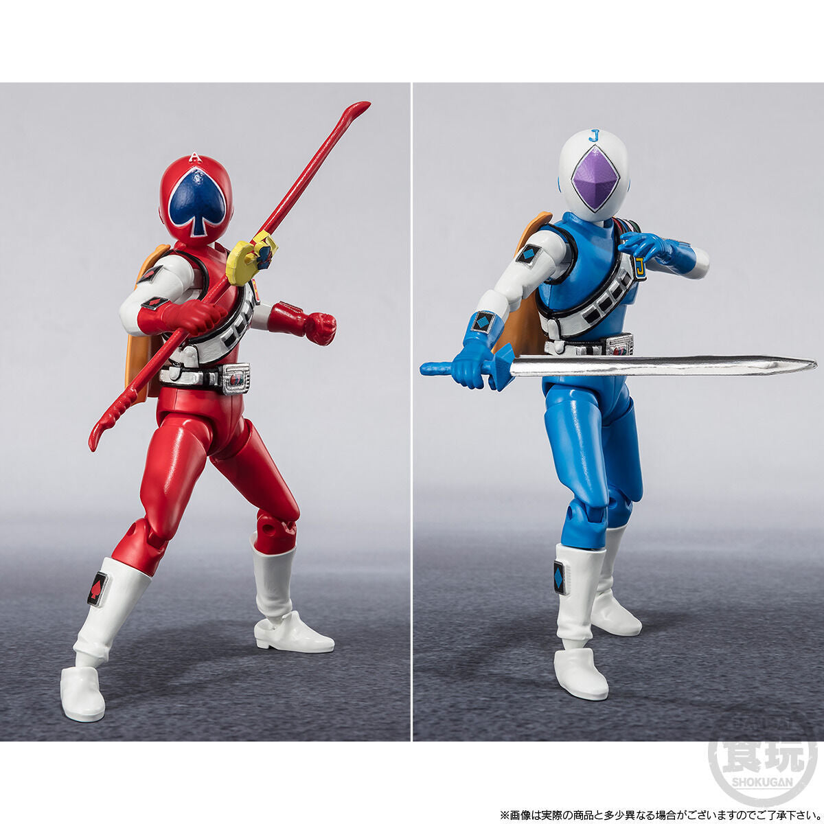 SHODO SUPER JAKQ Dengekitai Set with All 5 Approx. 4.5-Inch Figures