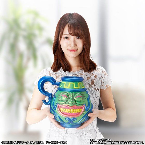 Hand - painted YuGiOh Pot of Greed Collectible