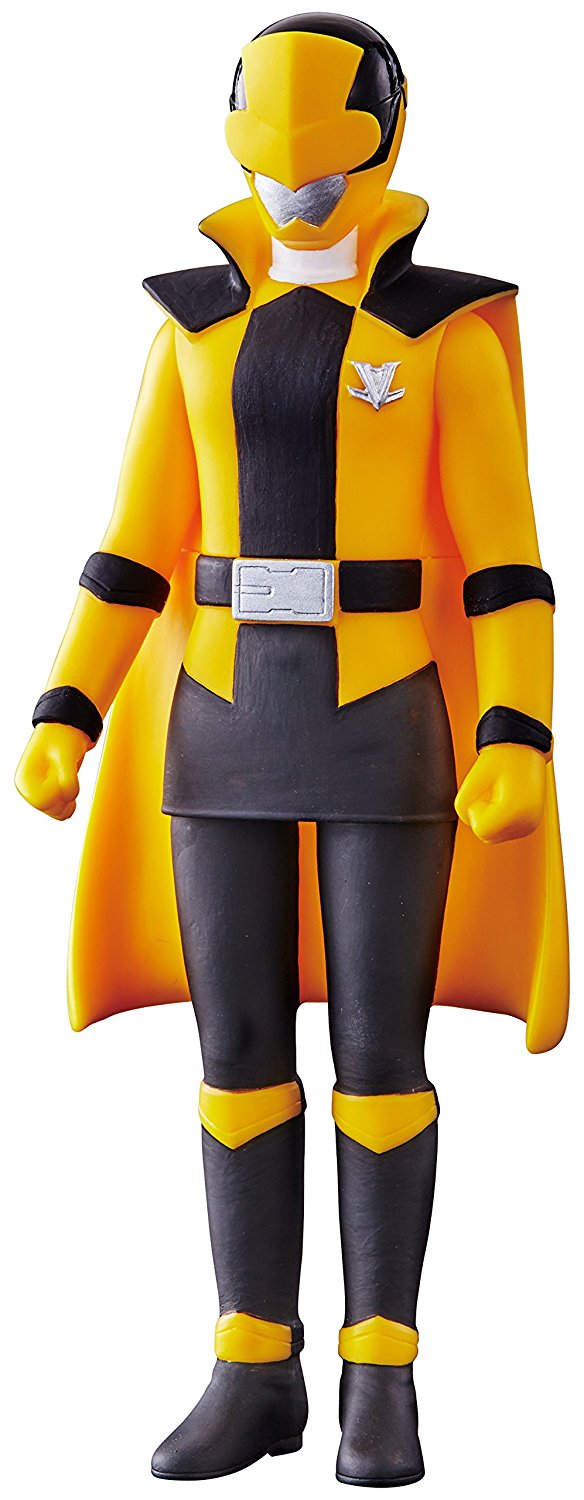 Vinyl Figure Set of Lupinranger Characters