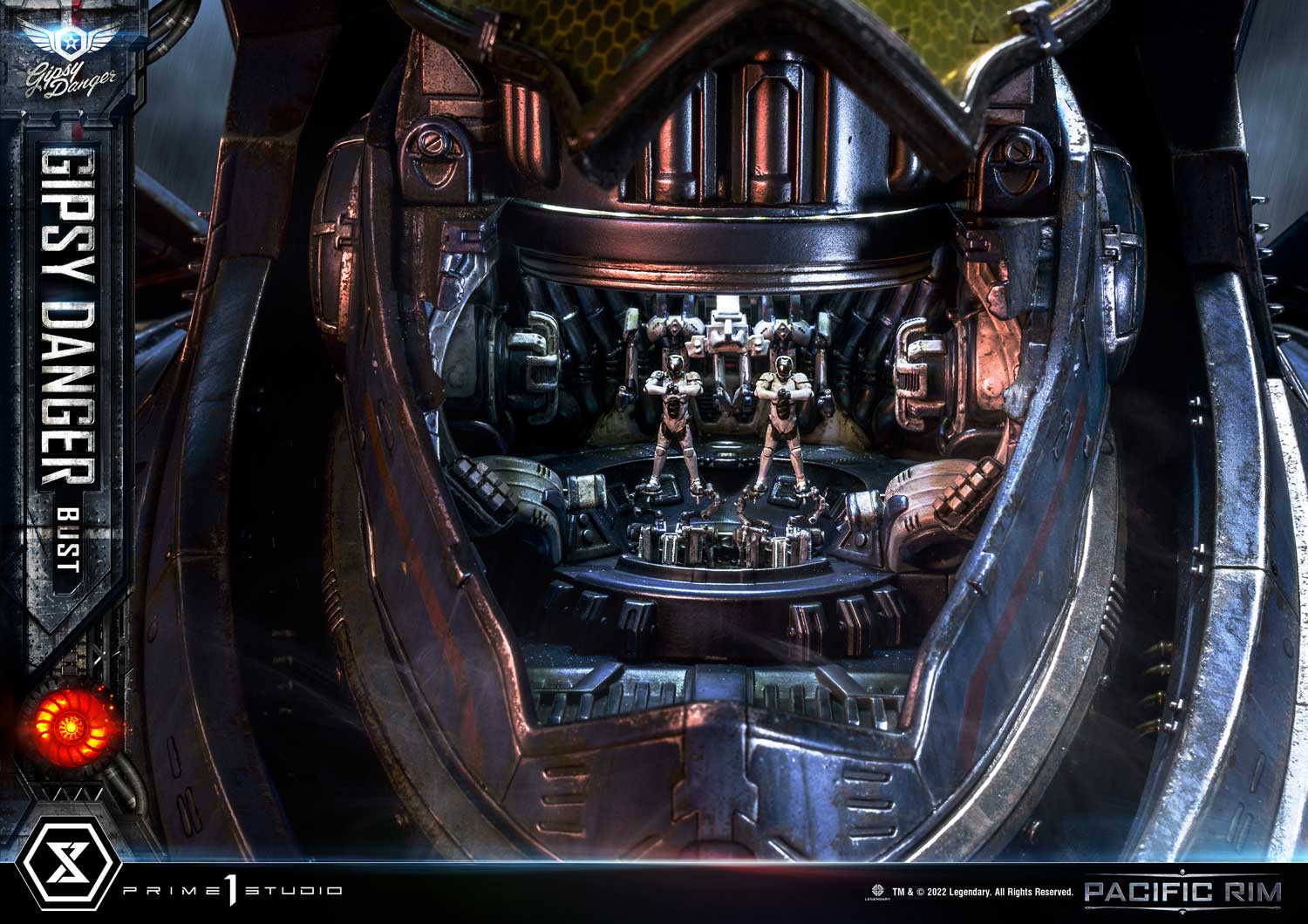 Pacific Rim Gipsy Danger Life - Size Bust Collectible Model