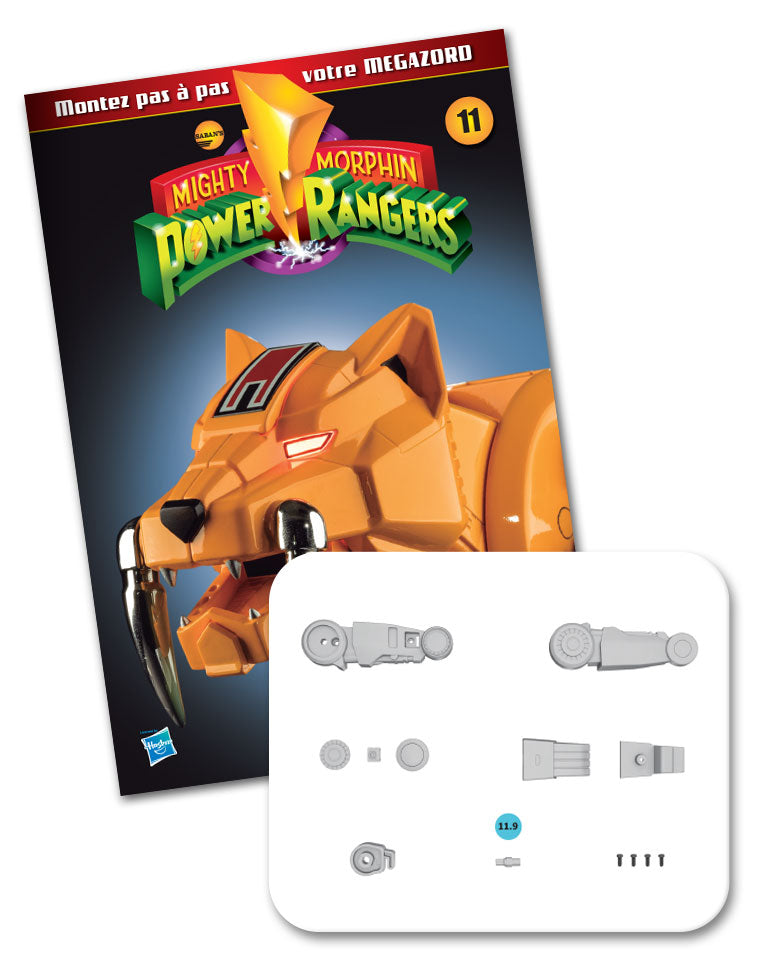 Altaya Power Rangers Dinosaur Themed Megazord Building Kit for Collectors