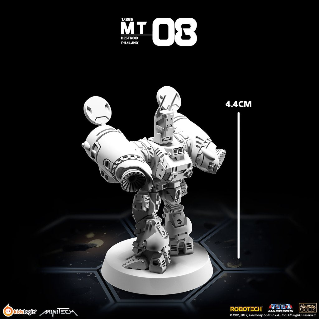 Miniature Destroid Phalanx Model - Minitech MT08 from Macross/Robotech Series