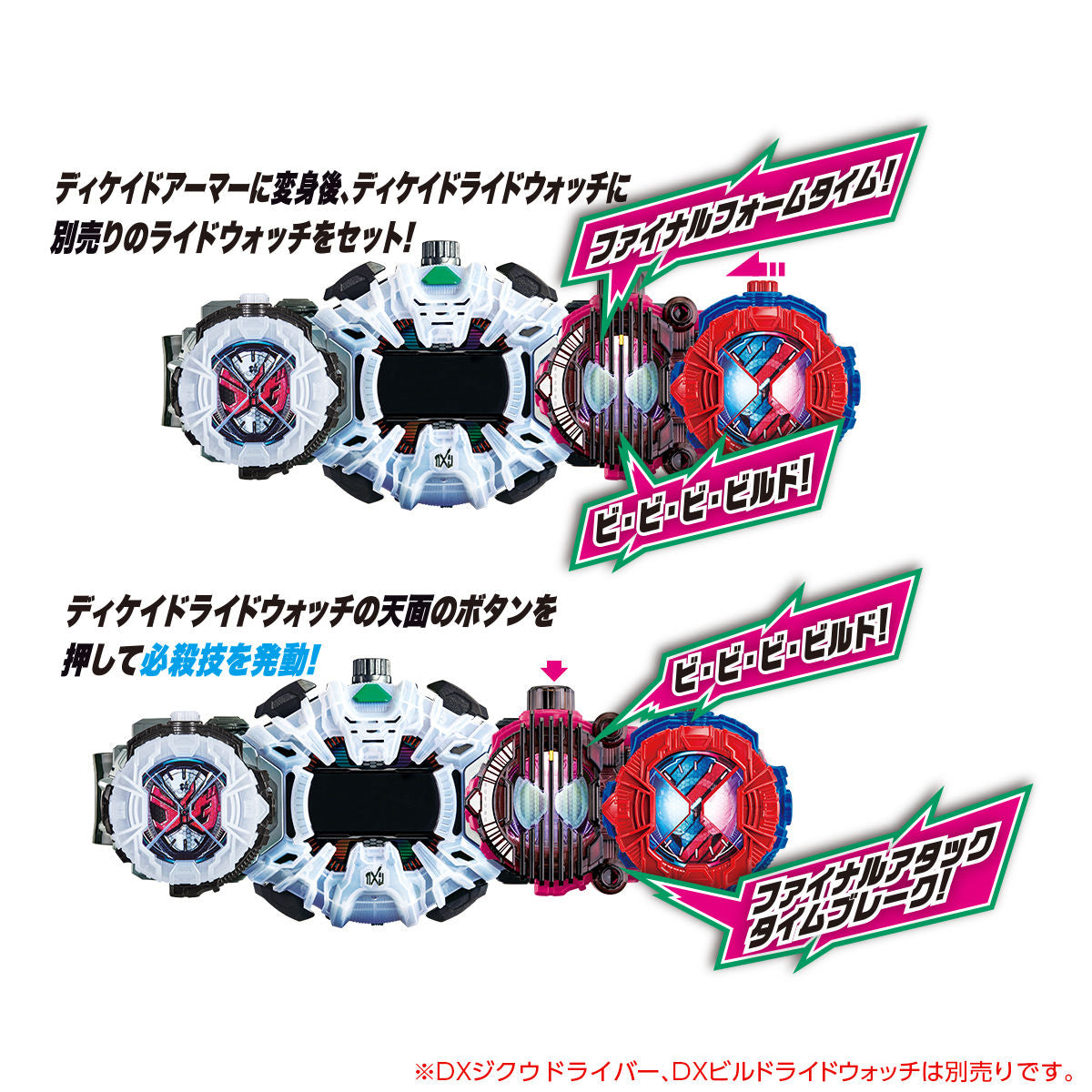 DX Decade RideWatch: A Unique RideWatch with Slot for Upgrade