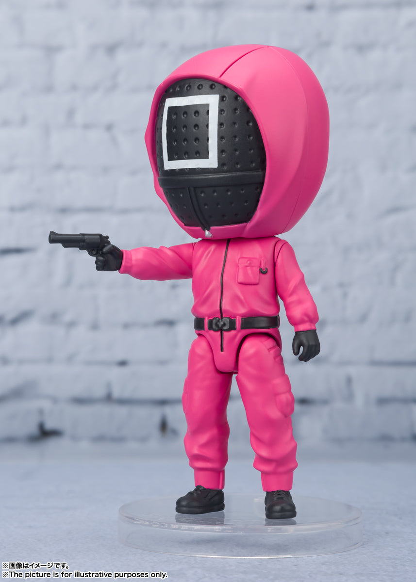 Mini Figuarts Collectible Squid Game Masked Manager Figurine