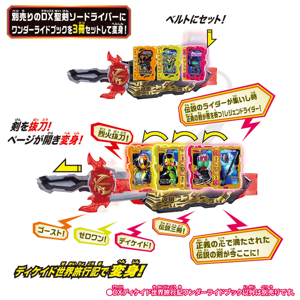 DX Decade's Magical Wonder Ride Book - A Must - Have