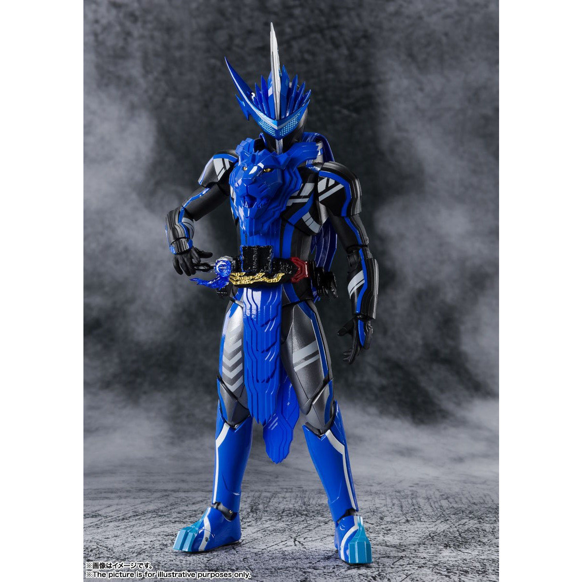 SH Figuarts Action Figure - Kamen Rider Blades Lion Senki Model