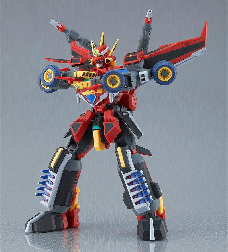 MODEROID Fully-Transformable Pre-Painted Model Kit of Dynazenon from SSSS.DYNAZENON Anime