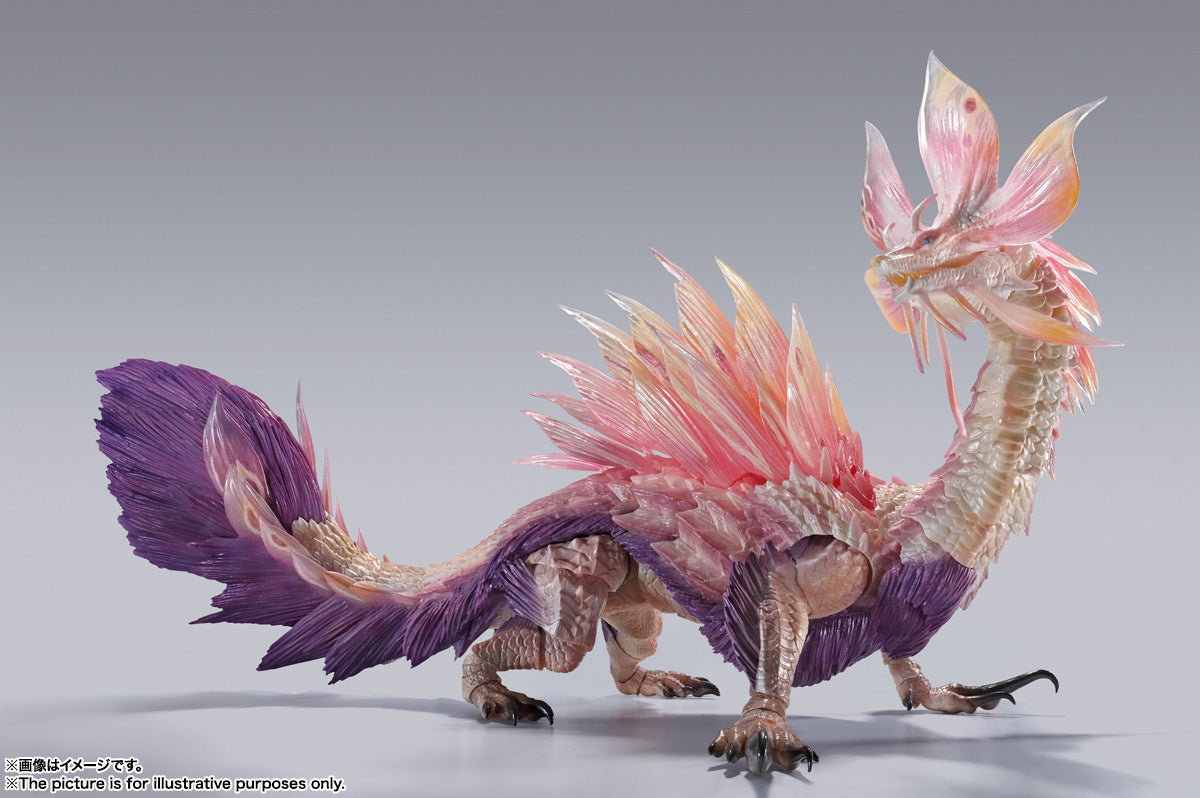 Bandai's S.H.Monsterarts Action Figure - Monster Hunter Mizutsune