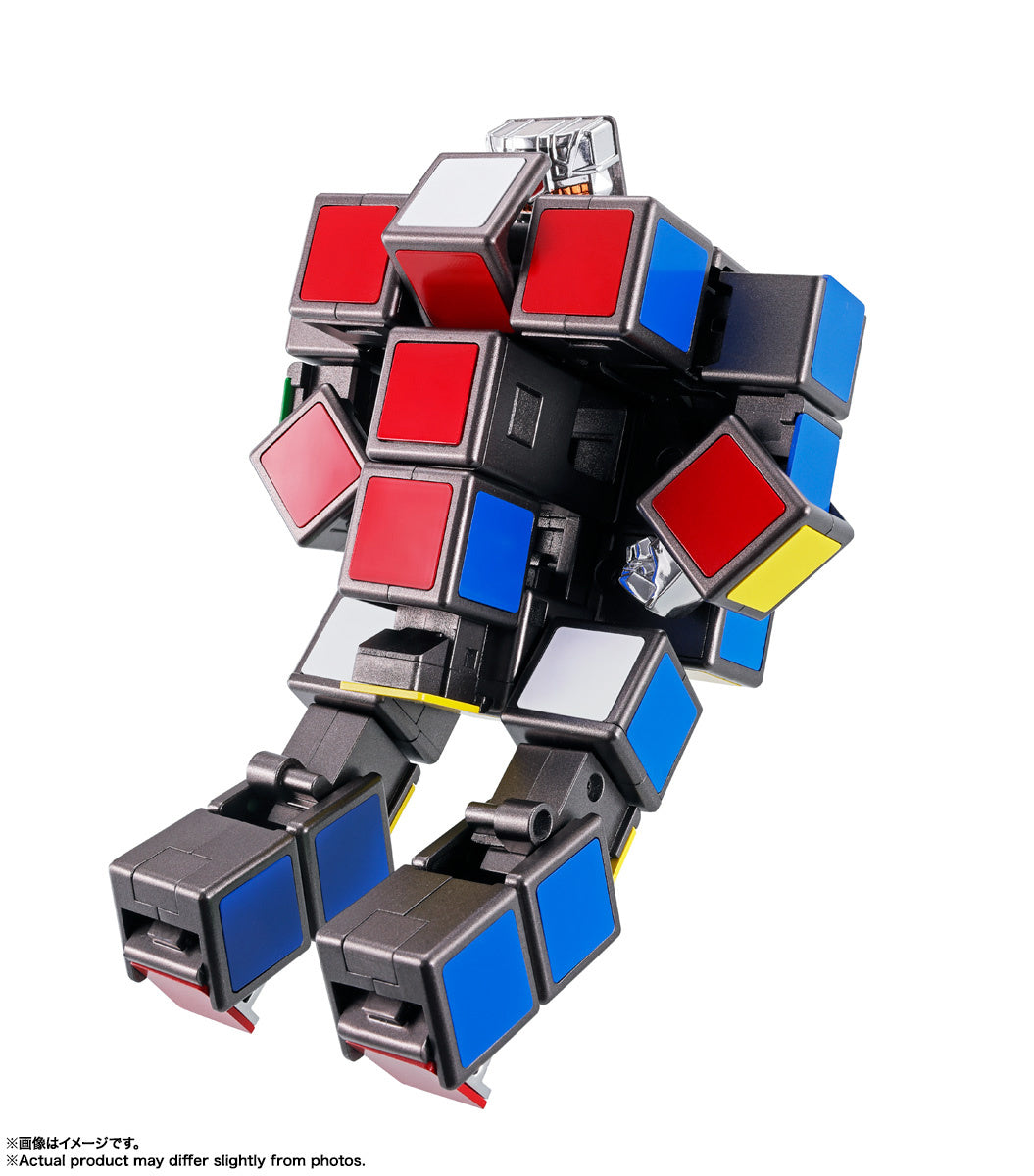 50th Anniversary Die - cast Chogokin Rubik's Cube Transforming into 5.7' Robot