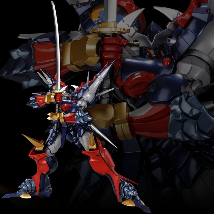 Flame Toys' Kuro Kara Kuri Diecast ABS Super Robot Wars Dygenguar Figure