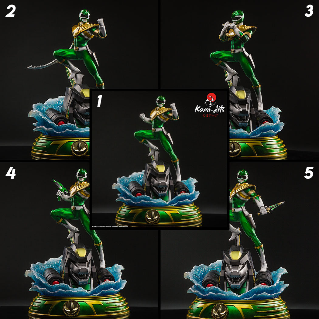 Collectible Kami-Arts 1:6 Scale Mighty Morphin Power Rangers Green Ranger Statue