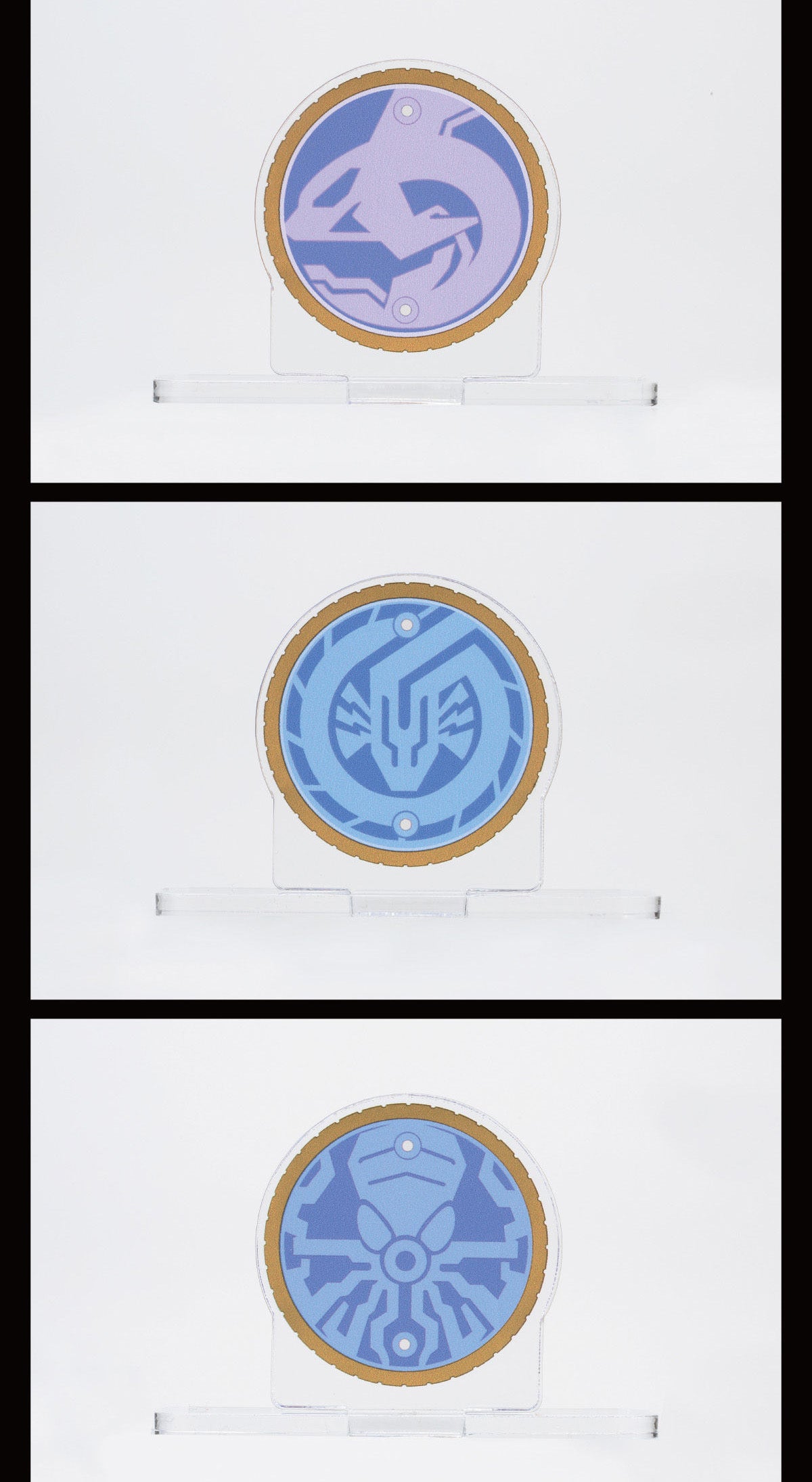 Acrylic Logo Display Set for OOO Shauta Combo Core Medals