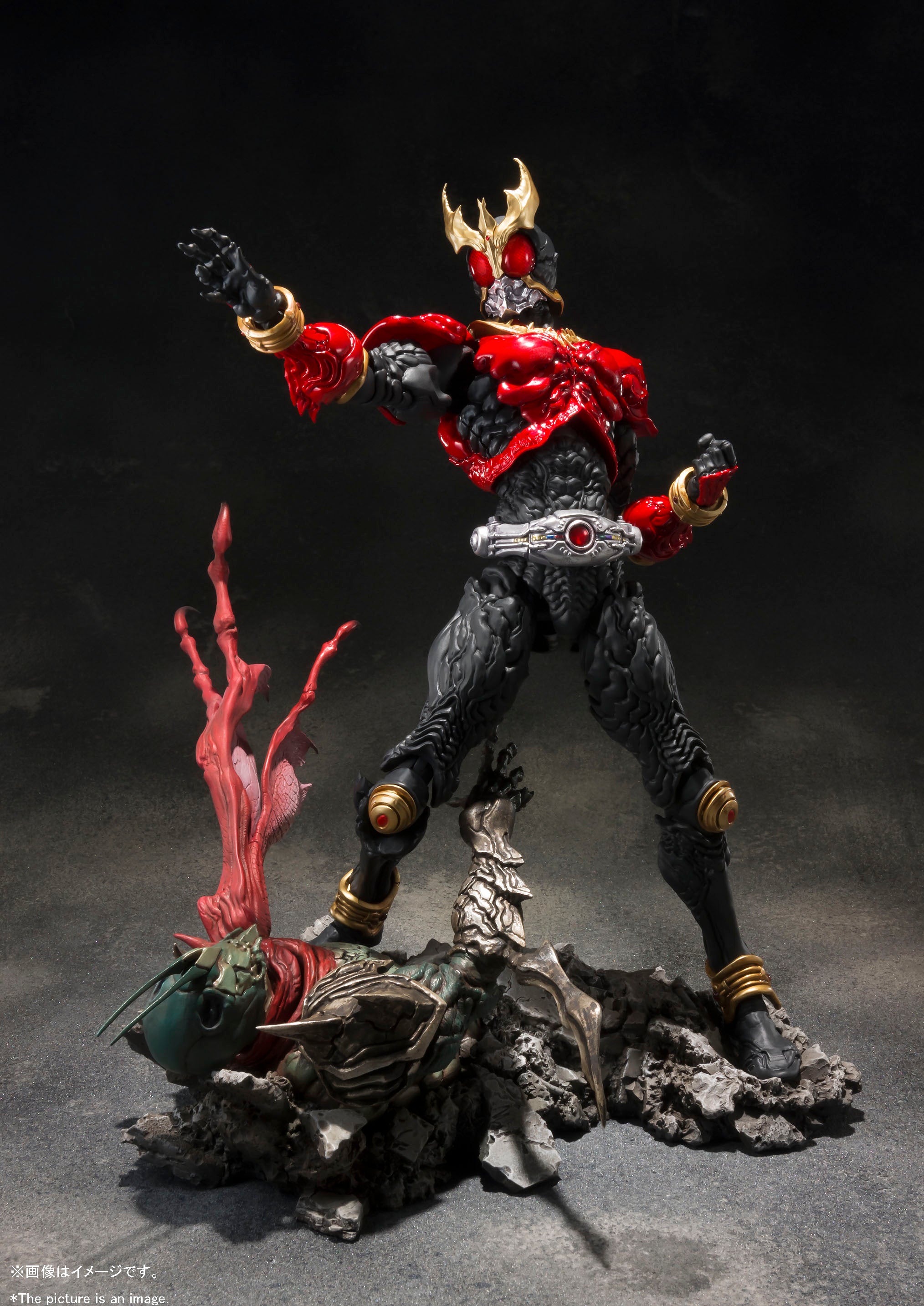 Collectible SIC Kamen Rider Kuuga Mighty Form Action Figure