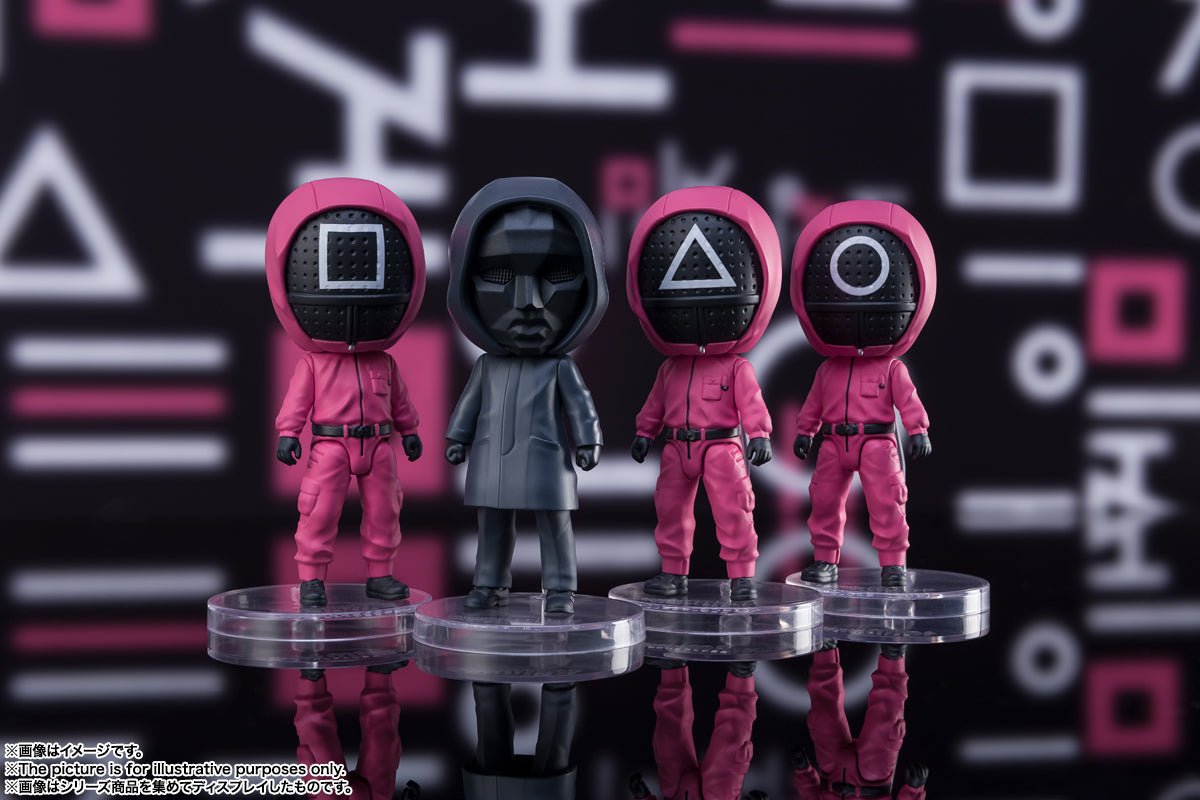 Mini Figuarts Squid Game Masked Worker Collectible Figure