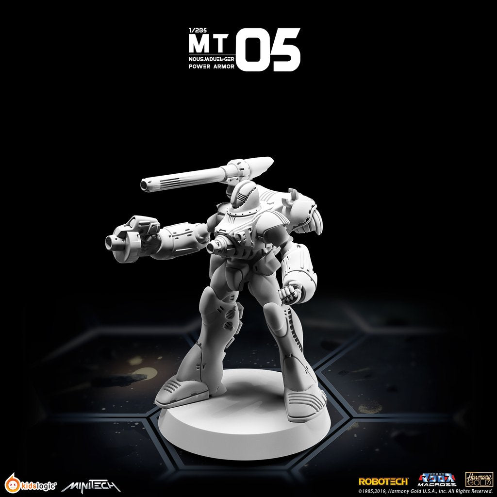 MiniTech MT05 Non - Painted Power Armor Model from Macross/Robotech Series