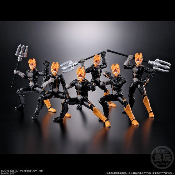 Exclusive Premium Bandai Re - released Ex - Aid Bugster Virus SODO Figures Set