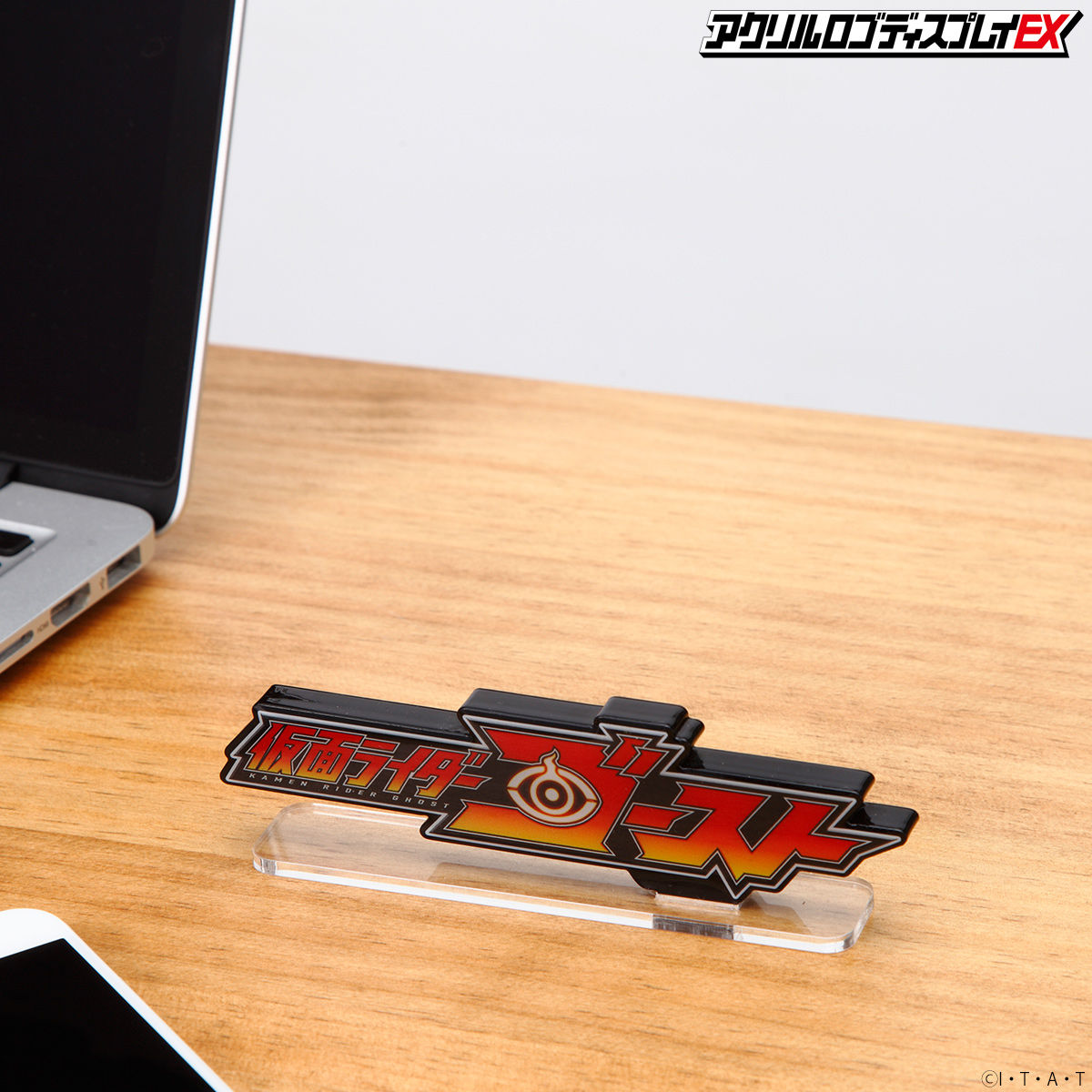High - Quality Acrylic Logo Display Stand for Kamen Rider Ghost Collectibles
