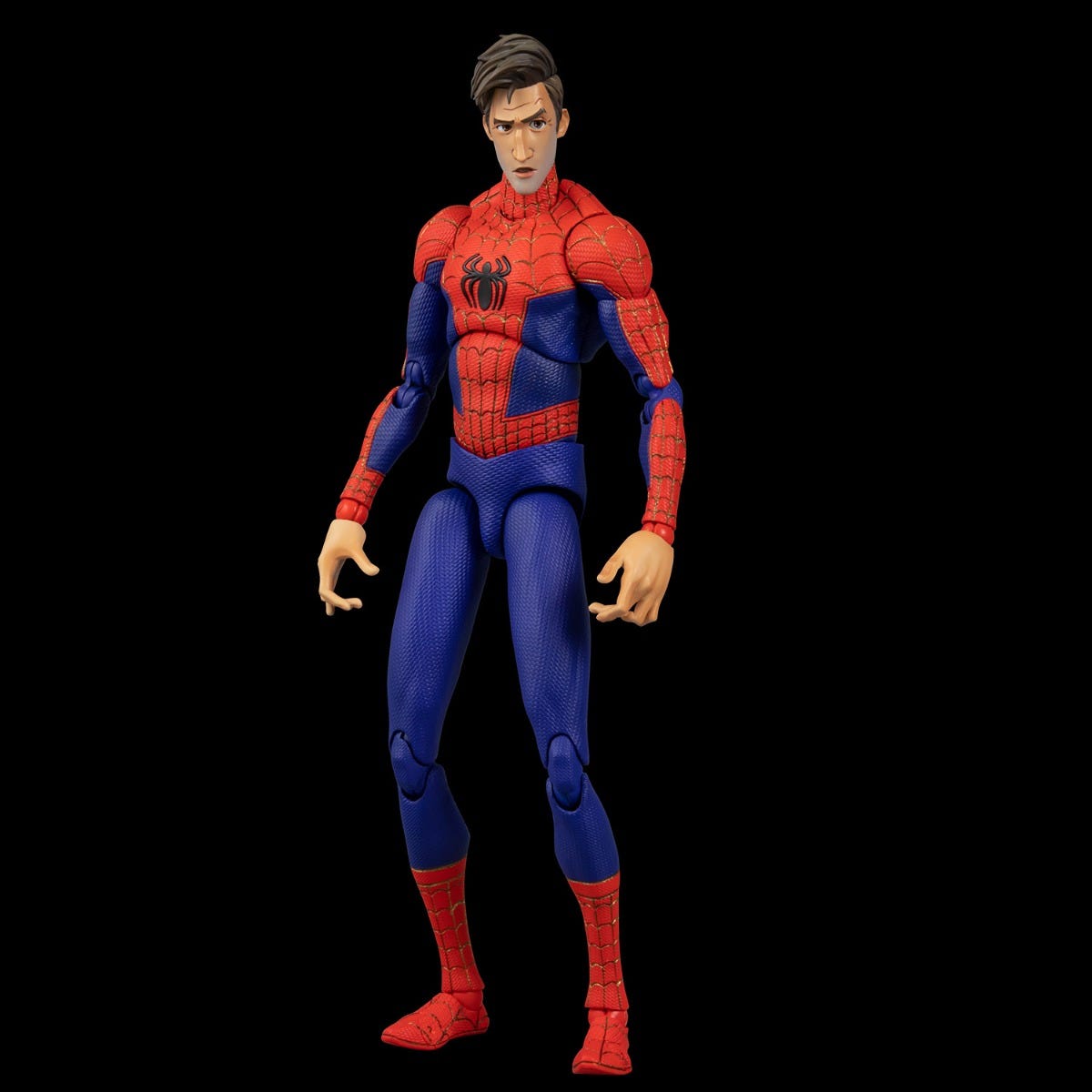 SV-Action Collectible Figure of Spider-Man Peter B Parker from Spider-Man: Into the Spider-Verse
