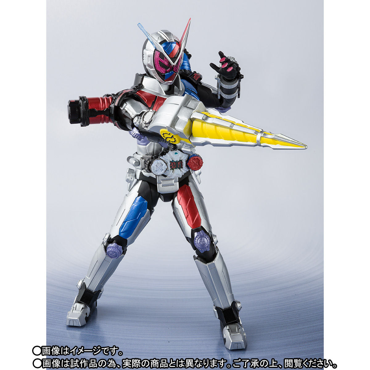 SH Figuarts High - Quality Kamen Rider Zi - O in Build Armor Version