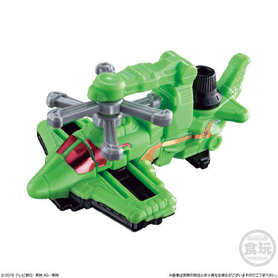 Miniature Plastic Model Set 03 - Lupinranger VS Patoranger with Multiple Character Machines