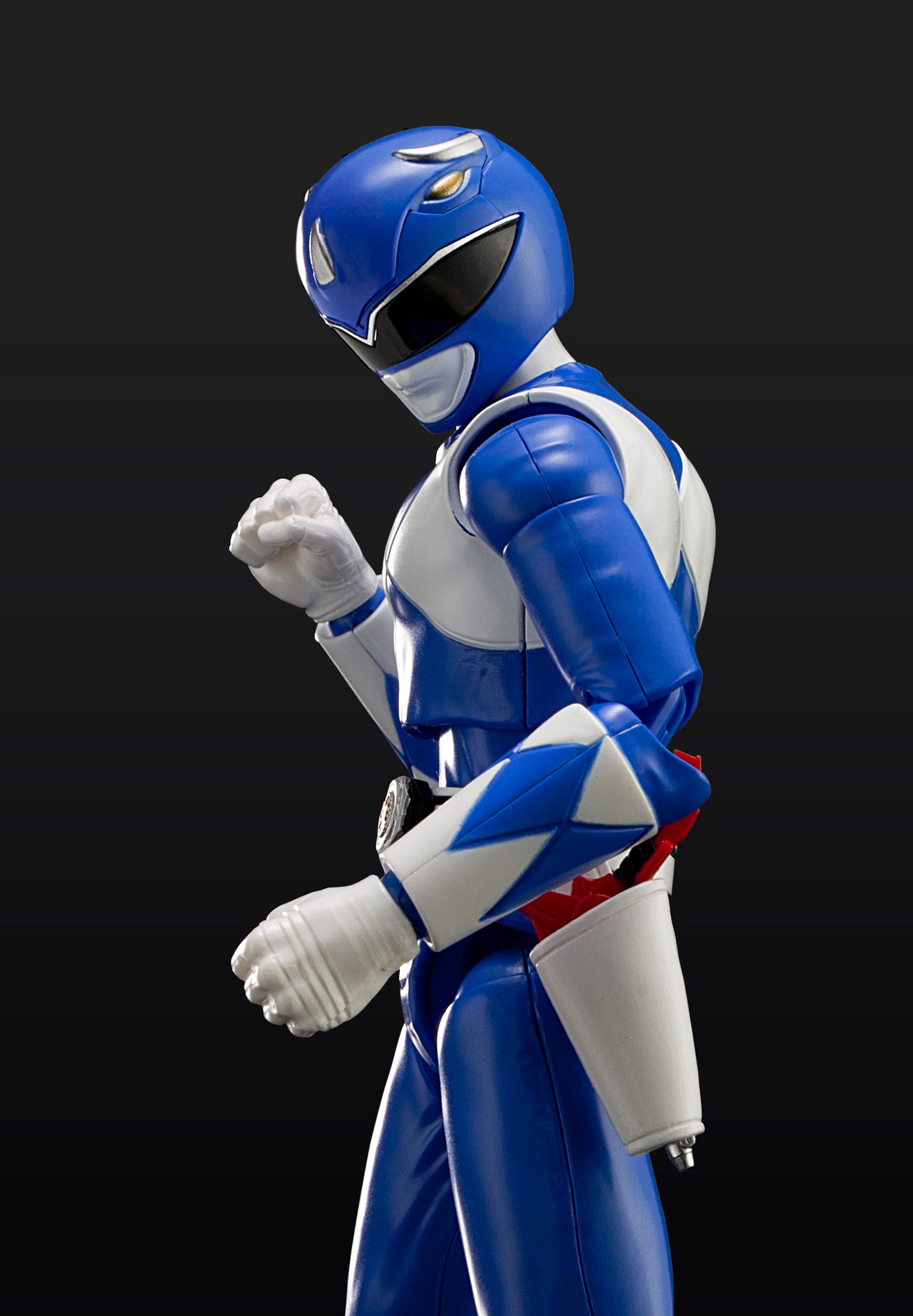 Flame Toys Pre - painted Plastic Blue Ranger Model from Power Rangers Furai