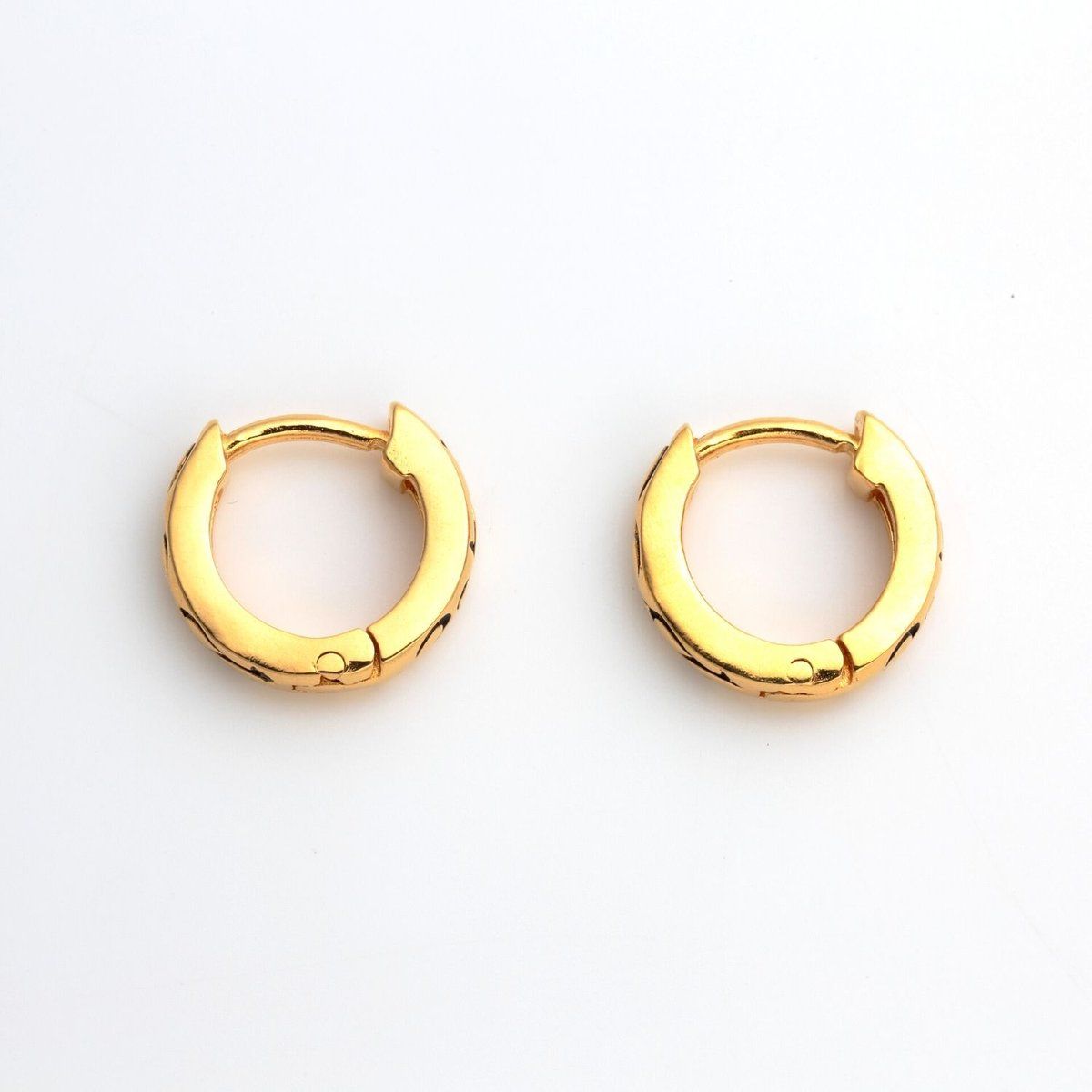 2021 Zenkaiger Plated Brass Earrings - 10mm Diameter, 2.5mm Thick