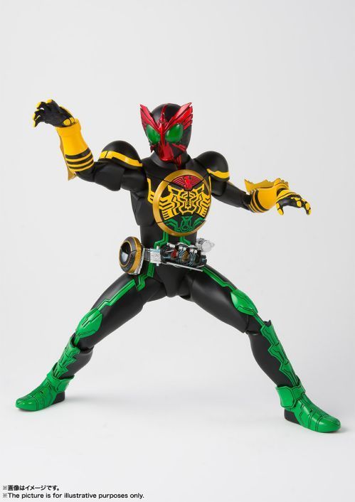 SH Figuarts Shinkocchou Seihou Action Figure - Kamen Rider OOO Tatoba Combo