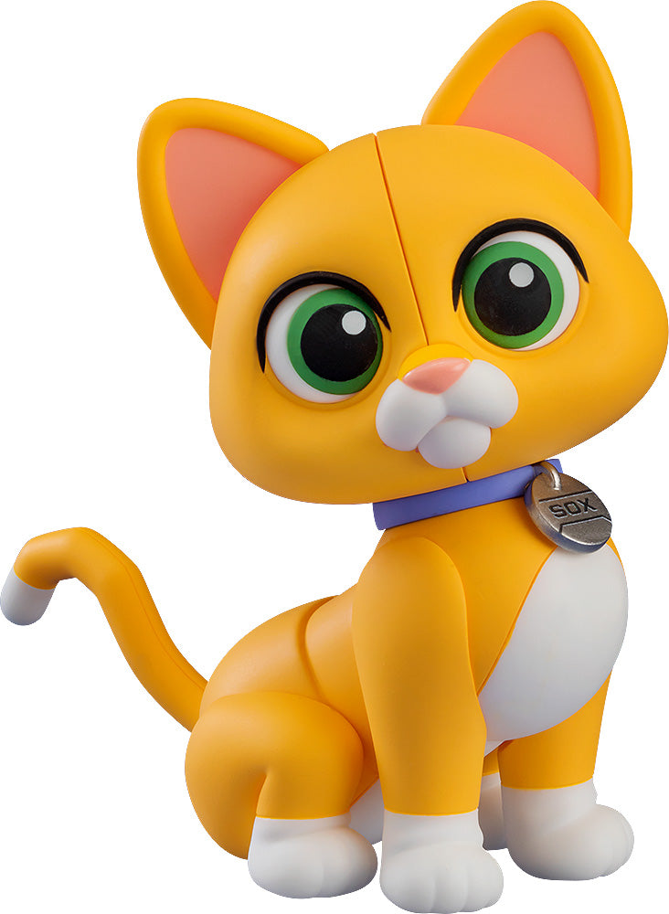 Nendoroid Collectible Figure of Buzz's Companion Robot Sox from the Movie Lightyear
