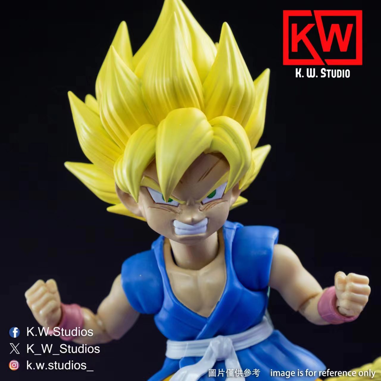 KW Studio KW003 Super Ape Levels 1 and 2 Headset - Optional Upgrade Parts for SH Figuarts Son Goku GT