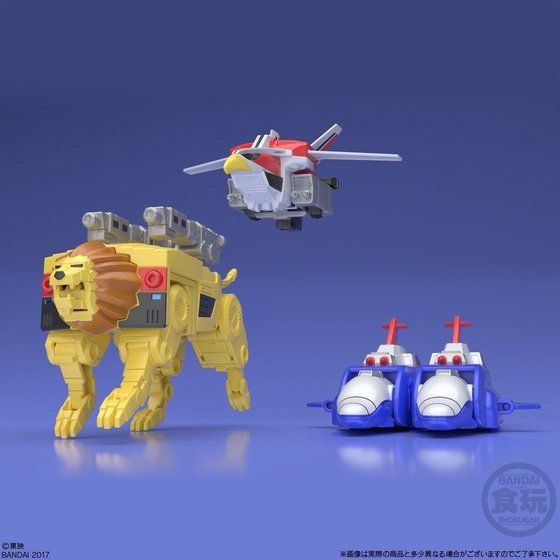 Fantastic Super Mini Live Robo Set with 3 Combinable Mechas