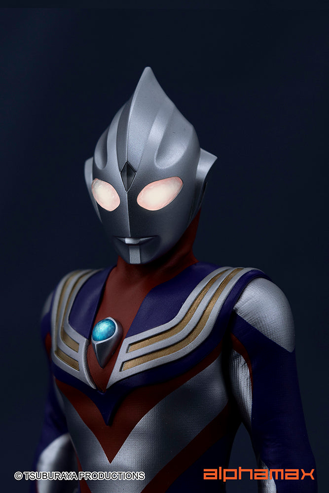 Alphamax 6.5 - inch Fully - Posable Ultraman Tiga Action Figure with Hidden Joints