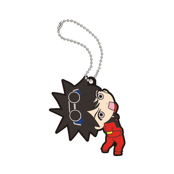 Customizable Rubber Mascots Set for Keychains